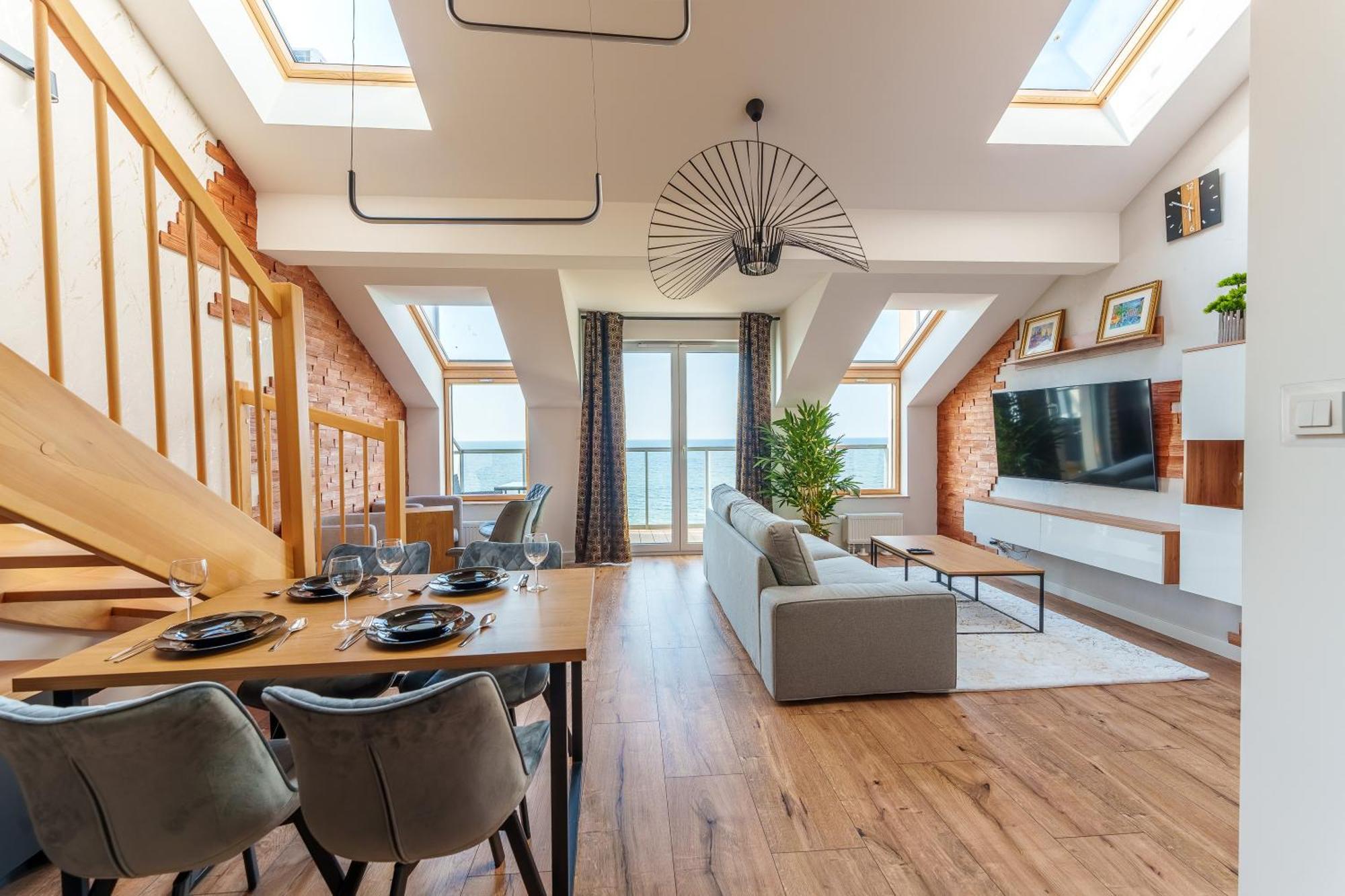 אוסטרוני מורסקי Ustronie Apartments Z Widokiem Na Morze 20 M Do Plazy מראה חיצוני תמונה