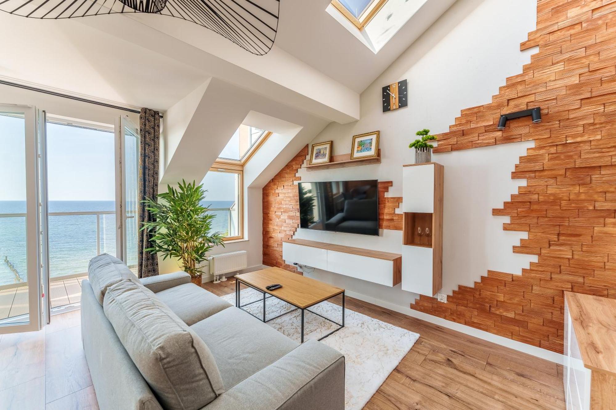 אוסטרוני מורסקי Ustronie Apartments Z Widokiem Na Morze 20 M Do Plazy מראה חיצוני תמונה